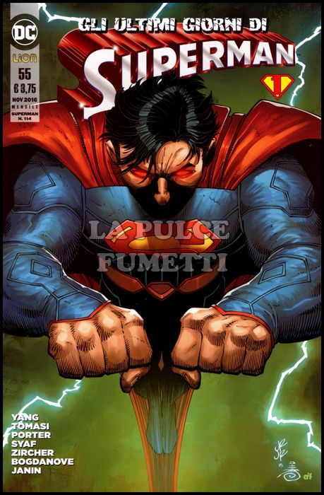SUPERMAN #   114 - NUOVA SERIE 55 - ALBA SELVAGGIA 7 - GLI ULTIMI GIORNI DI SUPERMAN 1